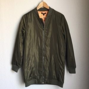 Kendall & Kylie Bomber Long Jacket